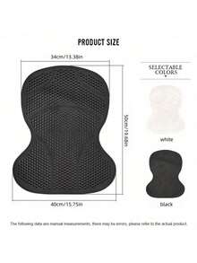 Tấm lót yên ngựa bằng silicon, đệm chống sốc, chống trượt, thoáng khí giúp tăng độ ổn định, phụ kiện cưỡi ngựa. - Nhiều màu - Xem 6