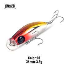 Kingdom 1PC 新款微型米诺鱼饵 36mm/40mm 2.6g/3.3g/3.9g/5.2g 远投型塑料拟饵 慢沉/快沉型米诺硬饵 适用于鲈鱼、梭鱼、鳟鱼 - 彩色 - 查看 31