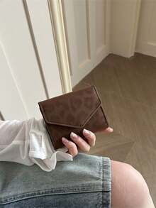 Minimalist New Casual Small Square Bag, Women Handbag - Coffee - View 7