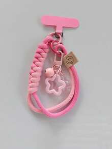 二合一可调节斜挎手机挂绳，结实耐用，简约时尚男女通用相机串珠挂绳，撞色设计，长款和短款可选，带胸垫 - 彩色 - 查看 13