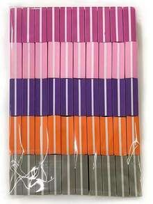 50 miếng dũa móng tay hai mặt, mút xốp mini. - Nhiều màu - Xem 2