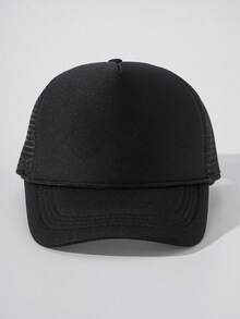 1pc Solid Color Drawstring Mesh Cap, Adjustable Outdoor Sun Protection Casual Hat Suitable For Spring/Autumn Travel Beach Vacation, Unisex Y2K Style Cap,Summer,Holiday,Festival - Baseball Cap - View 22