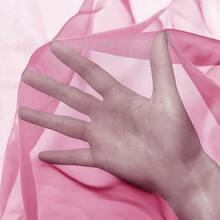 1 Rèm voan mỏng màu trơn có túi thanh treo, rèm trong suốt nhẹ thích hợp cho phòng ngủ, phòng học, phòng khách, ban công, v.v. Phong cách hiện đại, rèm lọc bằng vải voan mỏng - Vải voan mỏng 100% polyester, trong suốt không cản tầm nhìn - Hồng - Xem 5