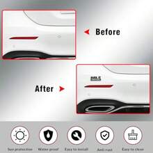 IT Edition 3D Car Sticker For Fender Bumper Auto Exterior Emblem Badge Decal Replacement Accessory In Black And White - BlackWhite - 查看 4
