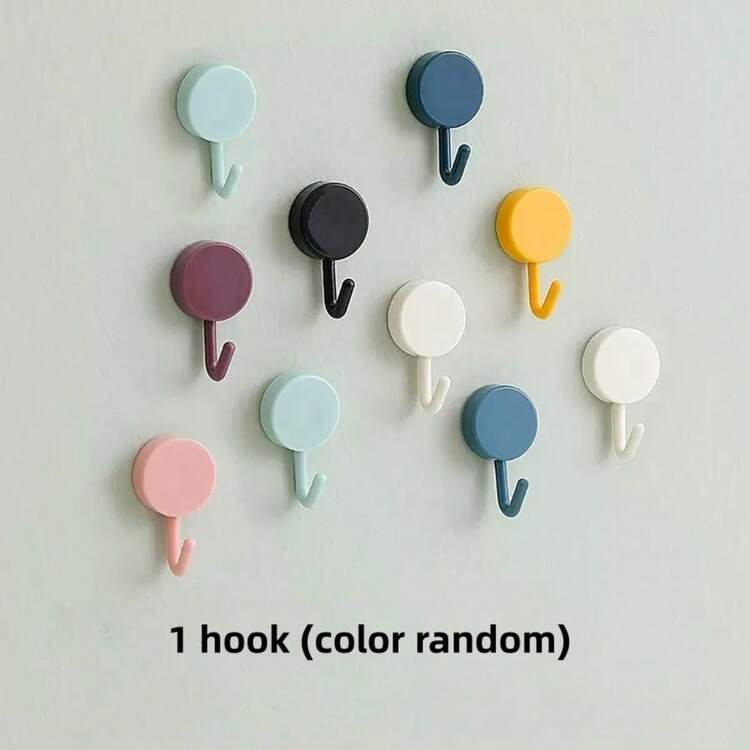 家用雪尼尔手巾球，加厚吸水速干厨房洗脸巾带挂钩，可爱浴室配件 - 圓形 - 查看 7