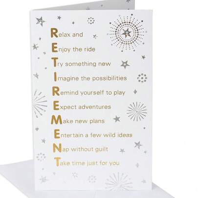 Thiệp chúc mừng nghỉ hưu của American Greetings (Thời khắc tuyệt vời nhất đời bạn)