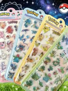 Những miếng dán 3D mềm mại này có hình ảnh hàng loạt các nhân vật nổi tiếng với chủ đề điện vàng và cỏ xanh! Chúng có lớp phủ kim tuyến lấp lánh, lớp phủ trong suốt cao tạo hiệu ứng bóng bẩy, chống thấm nước và chống mài mòn mà không để lại cặn, rất thích hợp để tự trang trí sổ tay, ốp điện thoại và văn phòng phẩm. Chúng kết hợp hoàn hảo giữa nét hoài cổ và sự đáng yêu ấm cúng! - Nhiều màu - Xem 5