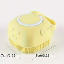 1 chiếc bàn chải tắm cho thú cưng - Bàn chải massage cho mèo - Dụng cụ vệ sinh đa năng khi tắm cho chó - Bàn chải hỗ trợ tắm cho thú cưng - Nhiều màu - Xem 7