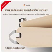 新款ABS防溅指甲钳套装，配有直刃和弯刃，专为修剪指甲和美甲而设计 - ABS防飛濺指甲刀套裝 - 查看 5