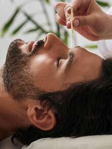 Bộ 1 bút massage bấm huyệt hai đầu, bút massage tai và cơ thể bằng thép không gỉ có thể thu gọn, massage mô sâu, spa tại nhà. - Đồng - Xem 7