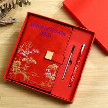 Bộ quà tặng sổ tay A5 phong cảnh tre in logo tùy chỉnh, bao gồm sổ tay + bút + ruột bút + hộp quà, sổ tay và bút có thể mua riêng hoặc theo bộ, sổ tay da nhân tạo dập nổi phong cảnh tinh tế, sổ họp, bìa PU mềm mại, đổi màu, 200 trang, thiết kế bìa độc đáo, trải nghiệm viết chất lượng cao, phù hợp cho học sinh, du lịch, công tác, viết cùng gia đình, Ngày Nhà giáo, Ngày Valentine, Lễ Tạ ơn, món quà ý nghĩa dành cho gia đình, bạn bè, thầy cô, cha mẹ, đồng nghiệp. - Nhiều màu - Xem 3