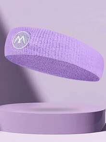 1 pieza Diadema elástica, ligera y transpirable antideslizante para baloncesto, correr, fútbol, yoga - Multicolor - Ver 14