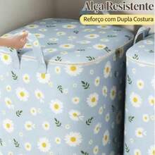Caixa organizadora 140L com tampa – Capacidade Extra Grande - Visão 8