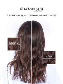 Shu Uemura Rice Nourish Intensive Repair Shampoo & Conditioner, Strengthens & Prevents Hair Breakage, Rice Nourish Intensive Repair Hair Milk 250ml - Rice Extract Repairing Hair Conditioner 250ml - View 5