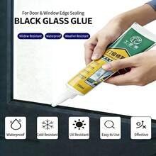 1瓶120毫升门窗密封胶，防水粘合剂，无需钉子（附赠2件物品：胶嘴、指套） - G - 查看 1