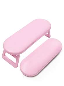 1pc Ergonomic Gel Wrist Rest Pad, Soft & Comfortable, Suitable For Nail Technicians And Home DIY, Water-Resistant And Easy To Clean, Ideal For Nail Salons, Beauty Schools, Beginners, And A Great Gift For Christmas And Valentine's Day. - Multicolor - View 10