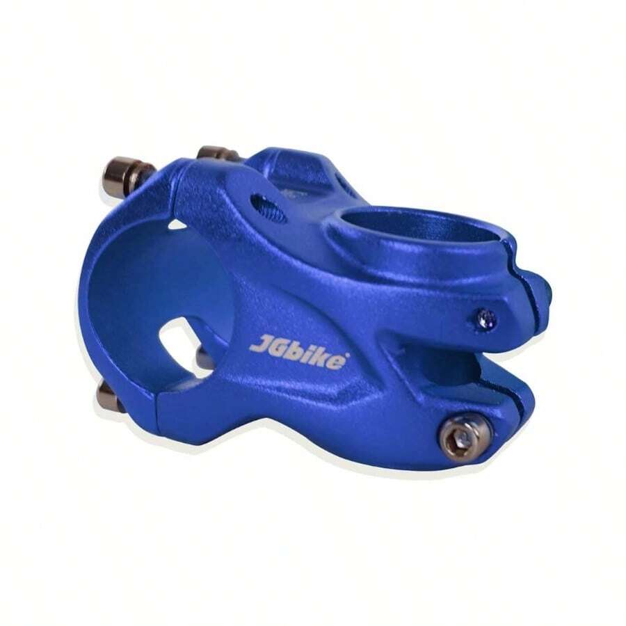 31.8mm MTB Bike Stem 35mm Length, Aluminum Alloy Stem Mountain Bike MTB XC Trail DH, E - Bike, Fat Bike Handlebar - Blue - View 1