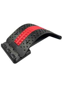 4-Level Adjustable Yoga Back Stretcher Featuring Lumbar For Yoga Waist Exercises Lumbar Support Plate With Massage Function For Upper And Lower Back Office Car Home Use Gym Accessories For Women Exercise Pilates Work Out Equipment For Home - Multicolor - View 11