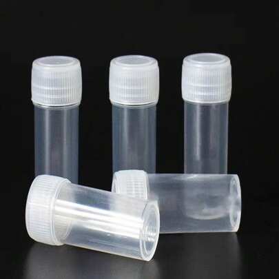 Hộp nhựa nhỏ 0.17oz & 0.24oz - Hoàn hảo để đựng hạt cườm, trang sức, đồ thủ công, thuốc men, hạt đệm làm trang sức, dung tích nhỏ.