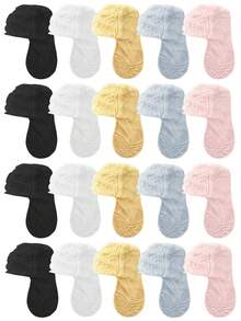 chuanwa（2） 1/5/10 Pairs Of Women's Lace Transparent Lolita Invisible Spring And Summer Thin Non-Slip Short Ankle Socks - Multicolor - View 16