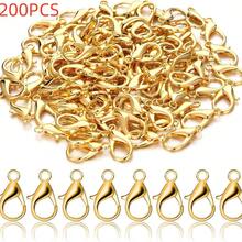 WGRXIRANYKM 20/60/120/200pcs Small Crayfish Clasp Connectors, Mountaineering Buckle DIY Jewelry Making Accessories - Lobster Clasp - View 14