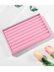 1 khay đựng trang sức, dùng để trưng bày vòng tay, lắc tay, nhẫn, đồng hồ. - Nhiều màu - Xem 8