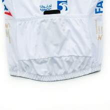 UCI BORA 1 áo đạp xe đường trường mùa hè thoáng khí UAE, kiểu dáng ôm sát. - màu đen - Xem 8