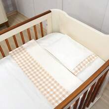 3-Piece Sheet Set, 100% Cotton, Printed, Various Colors And Designs, For Boys And Girls, Baby Bedding. - Vicky ngọt ngào - Xem 5