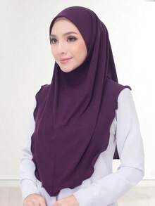 1pc Ready-To-Wear Solid Color Elastic Headband/Headscarf For Women,Beach,Holiday - Multicolor - View 8