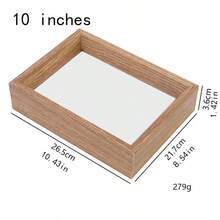 Khung ảnh trong suốt hai mặt, khung trưng bày cây cảnh để bàn, khung ván ép, khung tranh tự làm, khung để bàn kiểu Châu Âu - 1PC - Xem 4