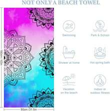1pc Distinguished Motto Framed Beach Towel With Unified Soft Purpose Professional Or Shared Home Walls In A Deeply Elegant Empowerment - 30*59inch - View 3