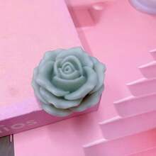 Rose Flower Silicone Mold, Candle, Incense, Plaster Silicone Mold - White - View 4