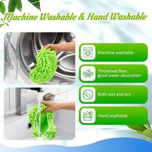 4 Pack Reusable Microfiber Mop Replacement Pads Dry Wet Sweeping Cloths For 10-12in Floor Sweeper Hardwood Floor Cleaning - 1 - 查看 6