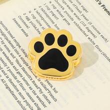 创意可爱猫爪金属书签夹,爪印造型书签,萌系动物书签,适合作为生日、节日、开学季或宠物主题派对的礼物,也是宠物爱好者的理想礼物。 - 均碼 - 查看 19