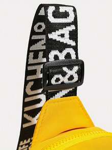 And Personalized New Men's Milan Printed Chest Waist Bag, Convenient For Carrying, Shoulder Mobile Phone Bag, Casual And Versatile Commuting Crossbody Bag - Multicolor - View 9