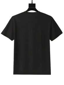 Proud Family Of A 2026 Graduate T-Shirt Graduation Cap And Diploma Design For Graduation Celebration, 220g - 黑色 - 查看 4
