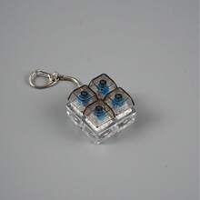 Móc khóa đồ chơi ngón tay hình phím cơ trong suốt bằng nhựa PC - Đồ chơi giảm áp lực với âm thanh click rõ ràng, quà tặng sáng tạo cho lễ Phục sinh, Halloween, Giáng sinh, sinh nhật và các bữa tiệc. Móc khóa đồ chơi ngón tay hình phím cơ trong suốt bằng nhựa PC - Đồ chơi giảm áp lực với âm thanh click rõ ràng, quà tặng độc đáo cho các ngày lễ, sinh nhật và tiệc tùng. - Xem 4