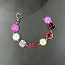 1个KPOP《阿里郎》唱片造型吊坠钥匙扣，RM、JIN、J-HOPE、JIMIN、V限量版周边，ARMY粉丝必备，可挂在背包上或装饰车钥匙，韩国流行音乐周边 - 彩色 - 查看 12