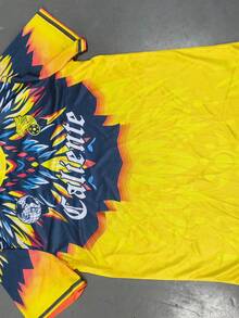 Football Cup Men's Sports Football Shirt Men's Round Neck Shirt Breathable Knitted Fabric Match Training Casual Wear Men's Top Ball Jacket - Multicolor - View 2