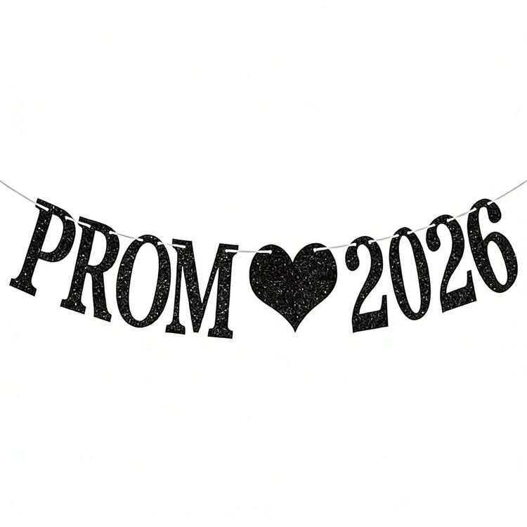 Prom 2026 Banner, 2026 Prom Night Bunting Decorations, Class Of 2026 ...