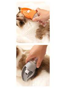 1个硅胶宠物洗澡刷，泡沫清洁刷，多功能宠物淋浴刷，猫狗按摩刷 - 查看 3