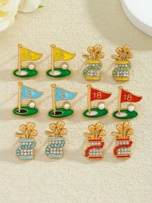 Anting Pejantan - anting olahraga bola - View 15