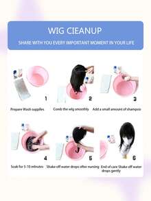 Băng đô búi tóc cao và buộc lệch bên cho nữ, tóc giả tổng hợp, tăng độ dày tự nhiên, kiểu hoa cài đầu, phù hợp cho phụ nữ sử dụng hàng ngày và các buổi tụ họp. - Nhiều màu - Xem 8