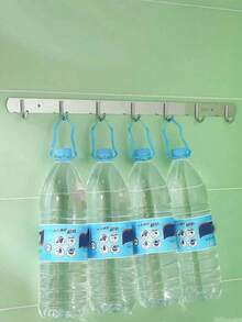 1pc 304 Stainless Steel Wall Mounted Clothes Hanger Hook, Suitable For Kitchen, Bathroom, Coats, Towel Hooks, Bathroom Towel And Kitchen Utensil Hooks - Multicolor - View 3