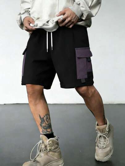 男士夏季休闲工装短裤