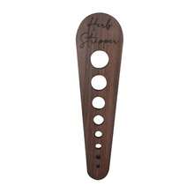 Wooden Vegetable Leaf Remover, Household Kitchen Cooking Tool, Wooden Porous Leaf Stripper - Multicolor - View 7