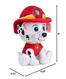 Spin Master 官方汪汪队立大功毛绒玩具，适合1岁及以上儿童，6英寸和9英寸。 - 彩色 - 查看 20