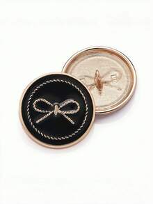 10 chiếc/gói khuy nơ bằng len cashmere mềm mại dùng cho áo sơ mi, áo khoác, áo len. - 10 chiếc - Xem 10