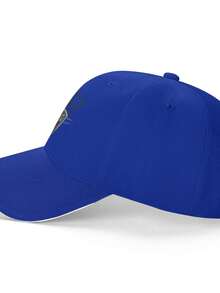 Oklahoma City Thunder Unisex Sandwich Brim Baseball Cap, Classic Adjustable Dad Hat For Men Women - Màu xanh lam - Xem 3