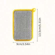 12/6/3/1 piezas Esponja para lavar platos de cocina, Estropajo no rayante, Esponja de limpieza de doble cara, Almohadilla de limpieza, Esponja para platos de cocina, Suministros de limpieza, Herramientas de limpieza - Multicolor - Ver 4